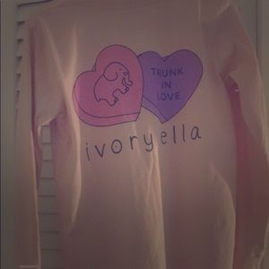 Ivory Ella Long Sleeve Tee shirt